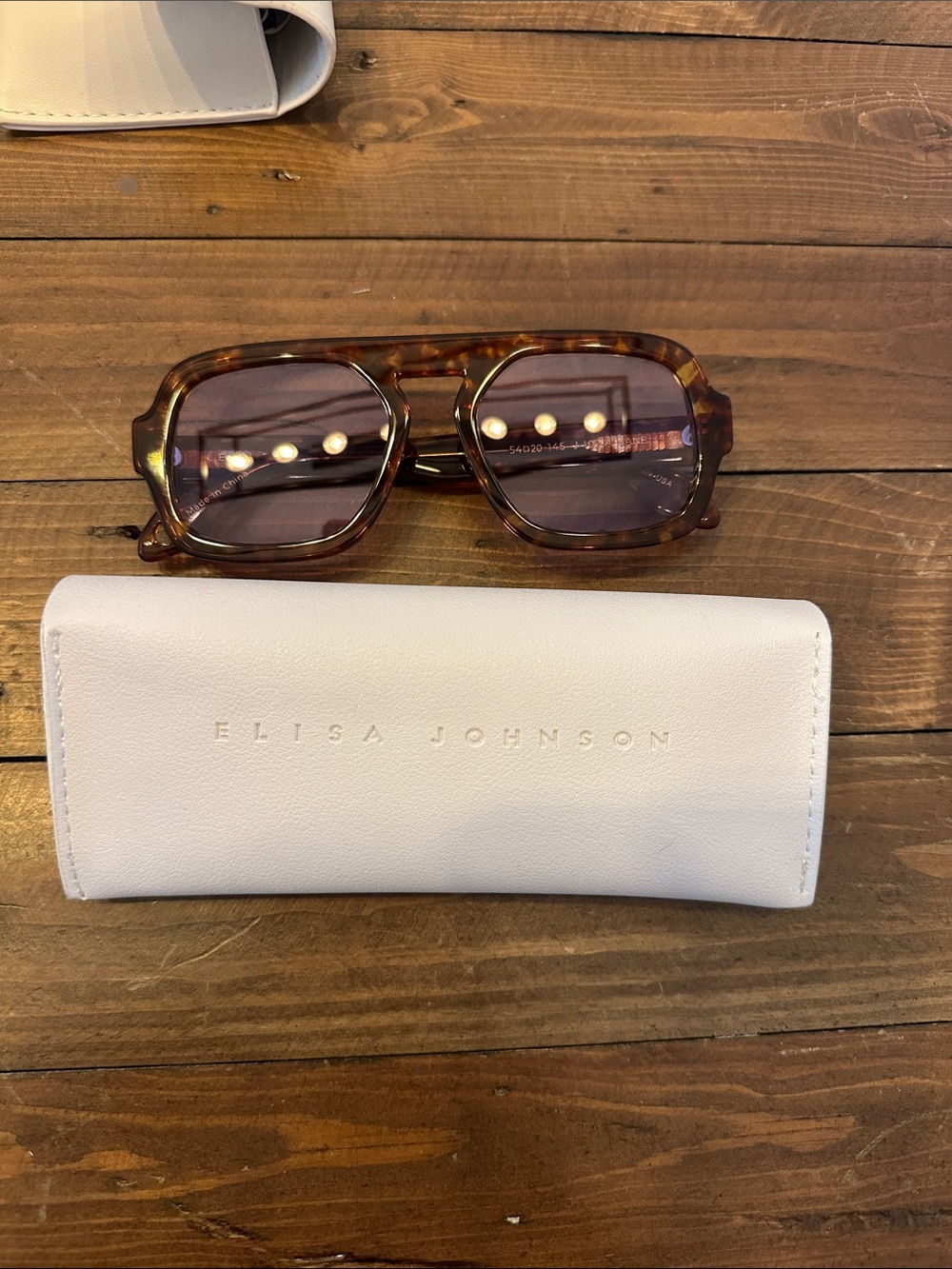 Women’s Tortoiseshell Square Sunglasses - Brown Lenses
